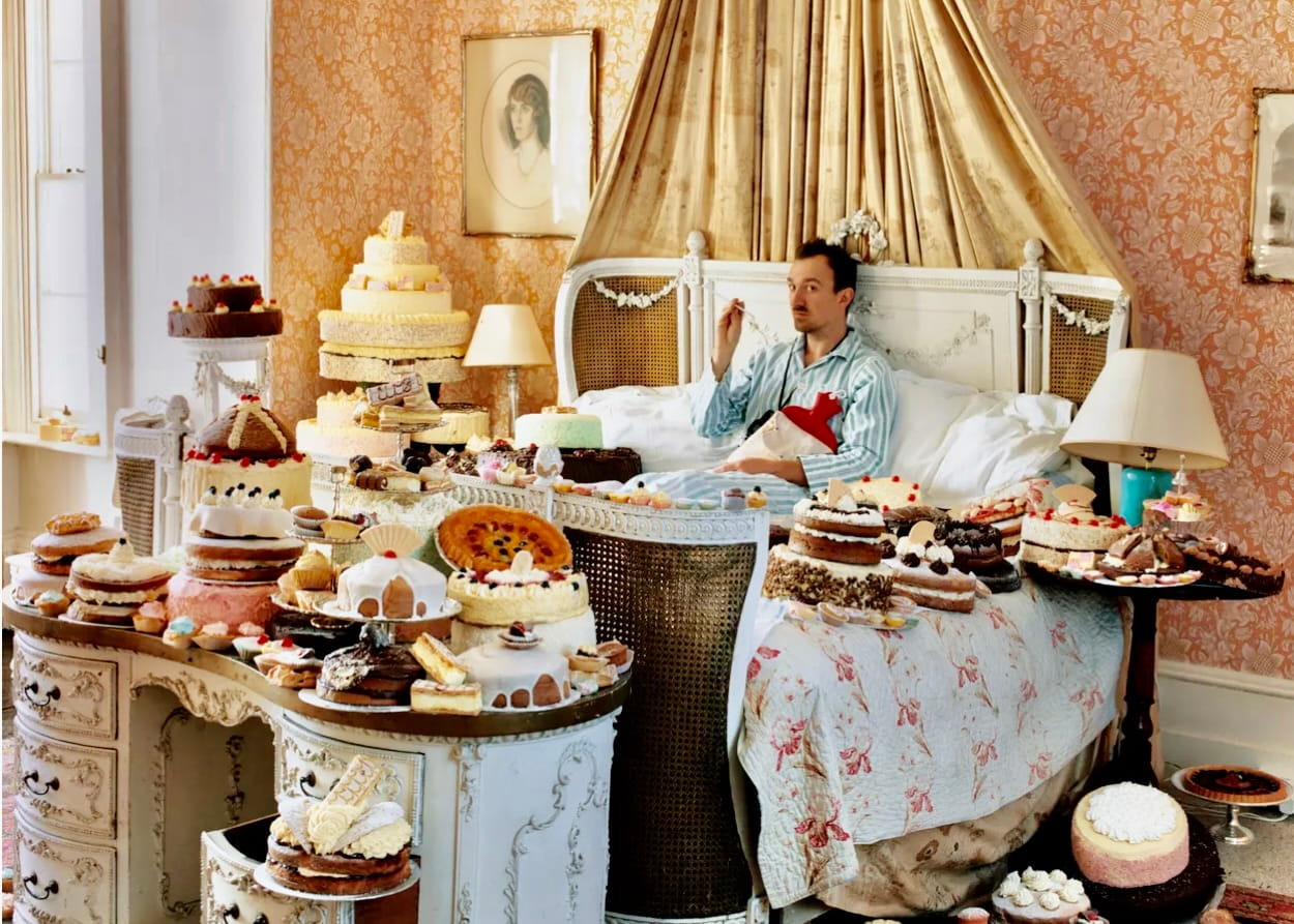 Kuchen und feine Backwaren im Mathilde Café
